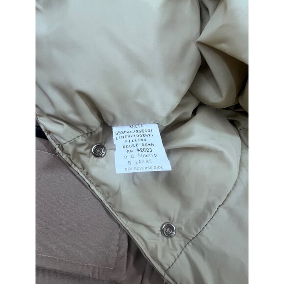 Vintage '80's Men's Browning Goose Down Coat Faux Fur Collar w/Hood Size 40 - Picture 11 of 16